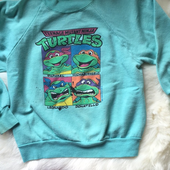 teensge mutant turtkes Other - Vintage Teenage Mutant Turtles Sweater Shirt Size Medium